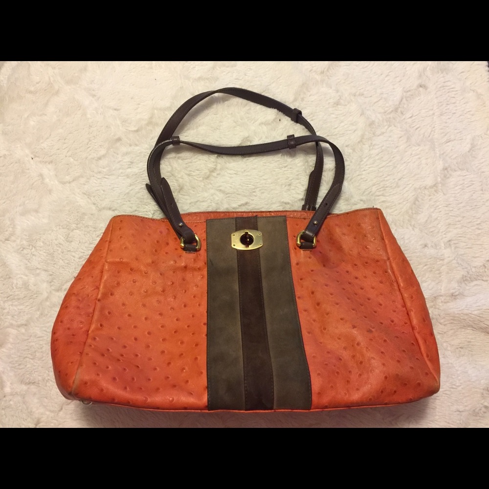 Large handbag.